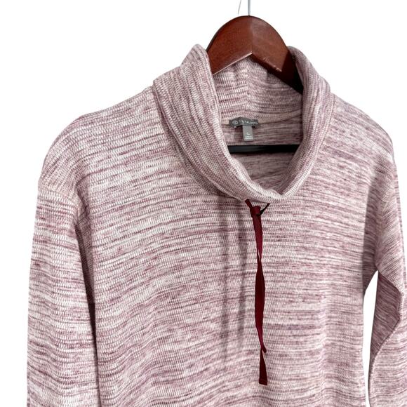 Talbots Sz SP Small Petite Mauve Pink 3/4 Sleeve Cozy Blouse Shirt Top Athletic - Picture 3 of 7